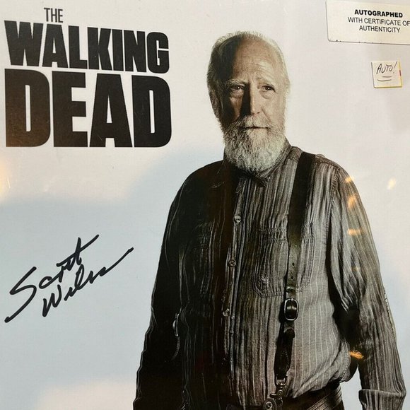 Scott Wilson signed “The Walking Dead” Hershel 17” X 11” Photo - Beckett W/ COA - Picture 3 of 3